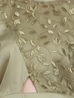 green satin cocktail gown - 16613833 - Standard Image - 4