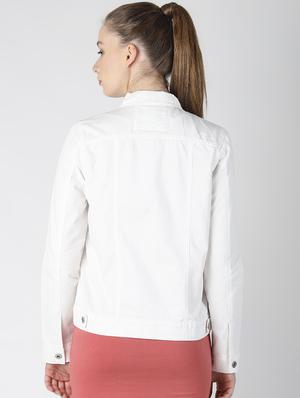 pocket detail denim jacket - 16614149 - Standard Image - 4