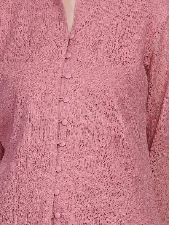solid straight kurta - 16614316 - Zoom Image - 4
