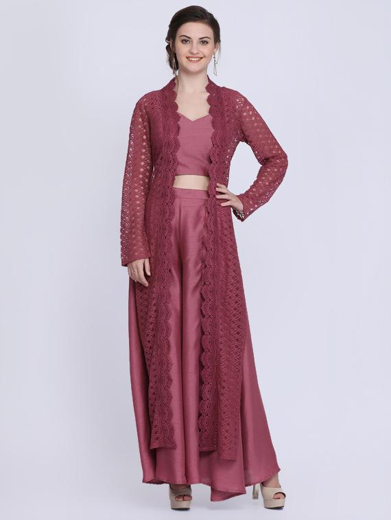 silk solid blouse - 16614351 - Zoom Image - 4