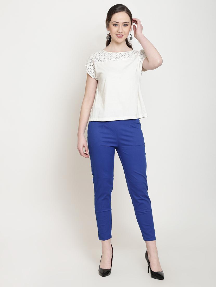 mid rise flat front trouser - 16614664 - Zoom Image - 4