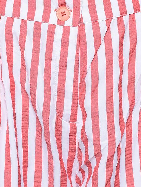 button detail striped palazzo - 16614916 - Zoom Image - 4