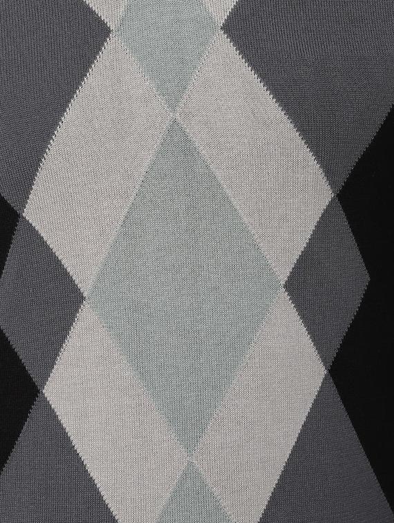 black geometric print pullover - 16616028 - Zoom Image - 4