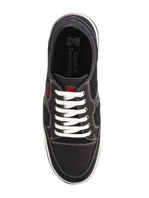 blue suede lace up sneakers - 16616167 - Standard Image - 4