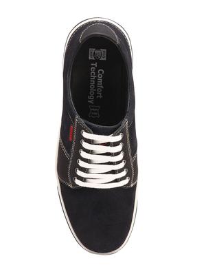 blue suede lace up sneakers - 16616170 - Standard Image - 4