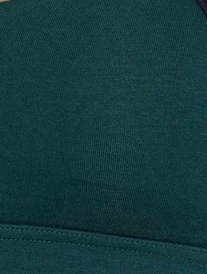 styled back sports bra - 16617049 - Standard Image - 4
