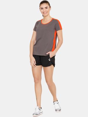 color block sports tee - 16617069 - Standard Image - 4