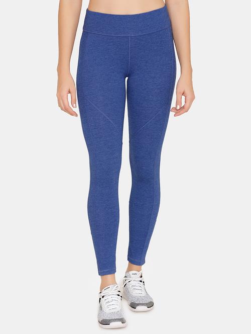 high rise sports leggings - 16617175 - Standard Image - 1