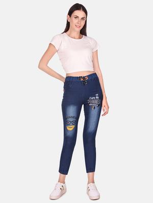 drawstring waist quirky jean - 16618777 - Standard Image - 4