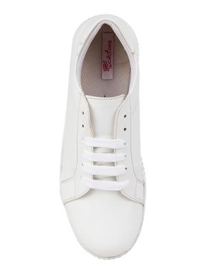white lace-up sneakers - 16618867 - Standard Image - 4