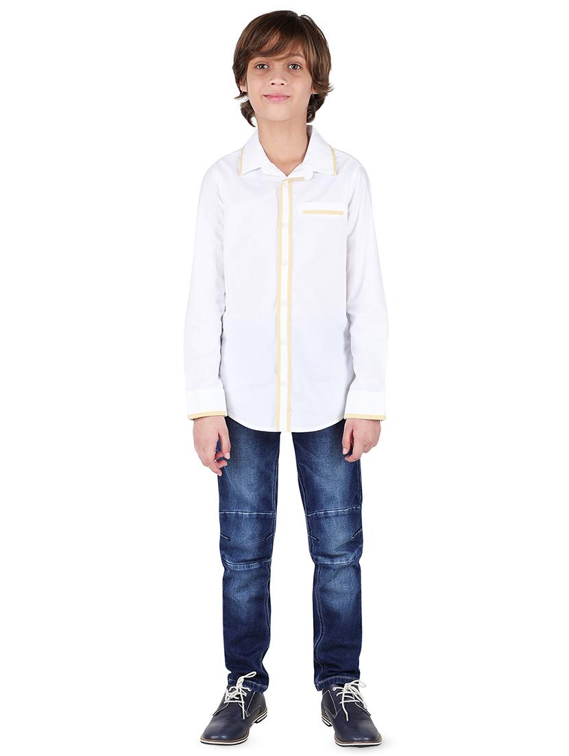white cotton shirt - 16618996 - Zoom Image - 4