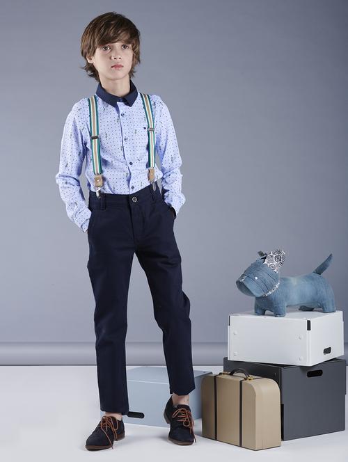 blue cotton shirt - 16618999 - Standard Image - 1
