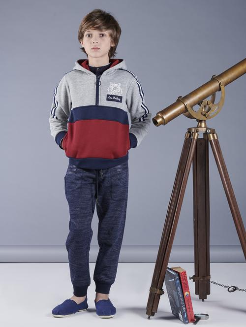 blue wool sweatshirt - 16619025 - Standard Image - 1