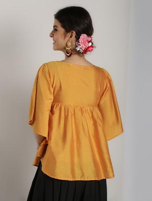 solid kurti with salwar set - 16619302 - Standard Image - 4