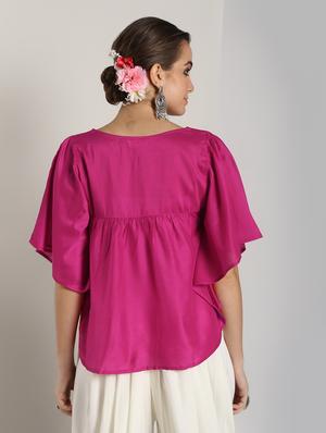 solid kurti with salwar set - 16619304 - Standard Image - 4