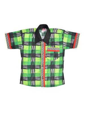 set of 3 multi colored cotton shirt - 16620414 - Standard Image - 4