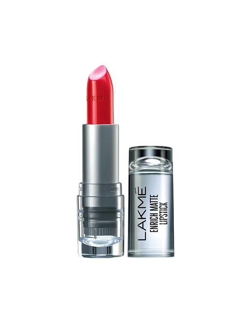 lakme enrich matte lipstick, shade rm18 - 16620712 - Very Small Image - 1