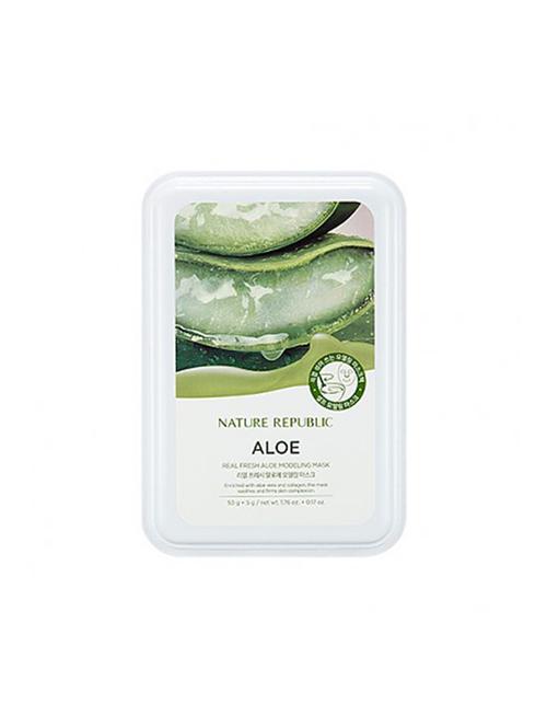 nature republic real fresh aloe modeling mask - 16628774 - Standard Image - 1