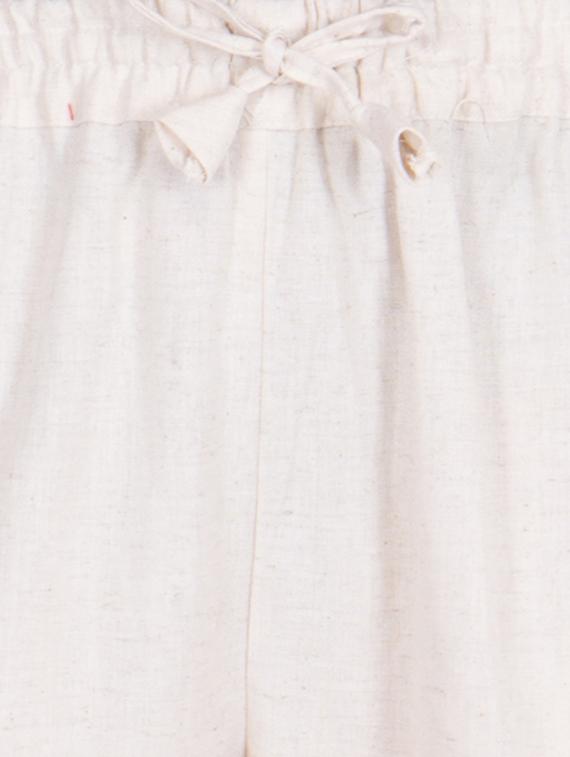 drawstring waist solid trouser - 16629938 - Zoom Image - 4