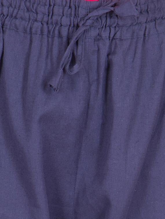 drawstring waist straight palazzo - 16629940 - Zoom Image - 4