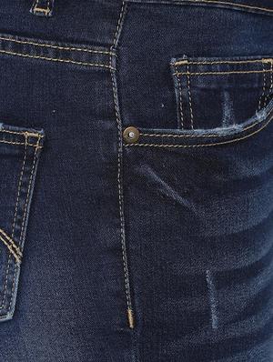 high rise distressed jean - 16630135 - Standard Image - 4