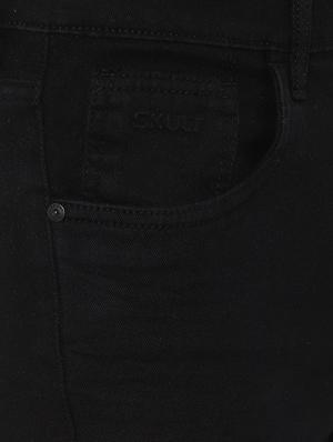 black plain denim jeans - 16630141 - Standard Image - 4