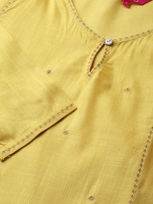solid kurta skirt set - 16630366 - Standard Image - 4