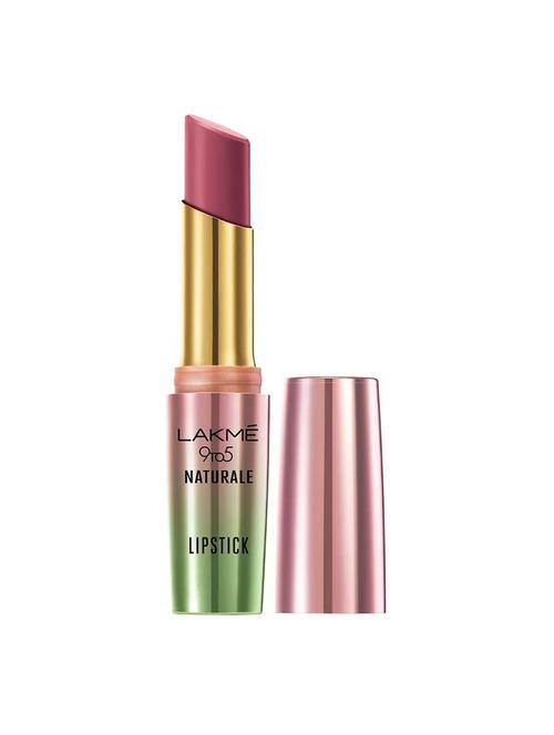 lakme 9to5 naturale matte lipstick, pink velvet np9, 3.6 g - 16630900 - Very Small Image - 1