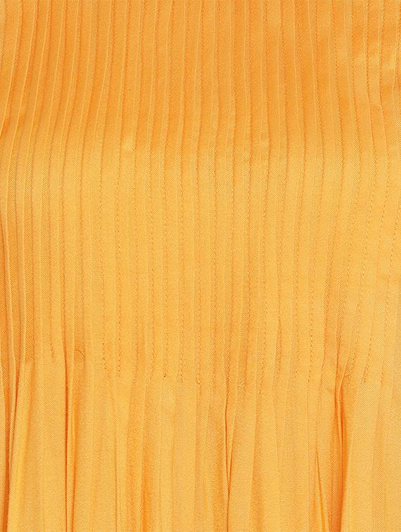 scoop neck pleated a-line dress - 16631679 - Zoom Image - 4