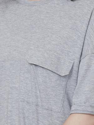 drop shoulder pocket patch shift dress - 16631884 - Standard Image - 4