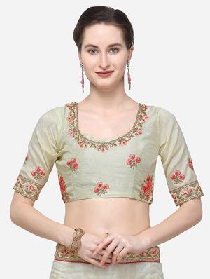 embroidered a-line lehenga - 16632212 - Standard Image - 4
