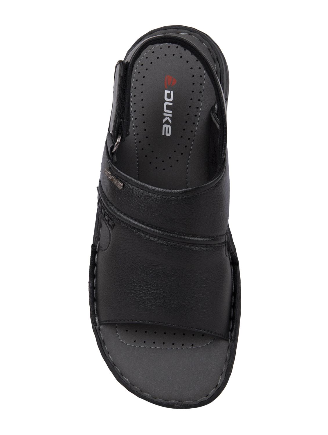 black back strap sandals - 16632425 - Zoom Image - 4