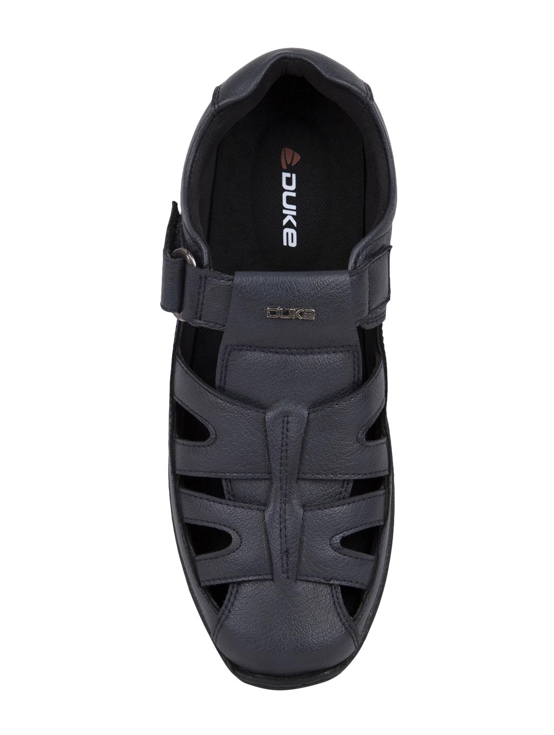 navy slip on sandals - 16632432 - Zoom Image - 4