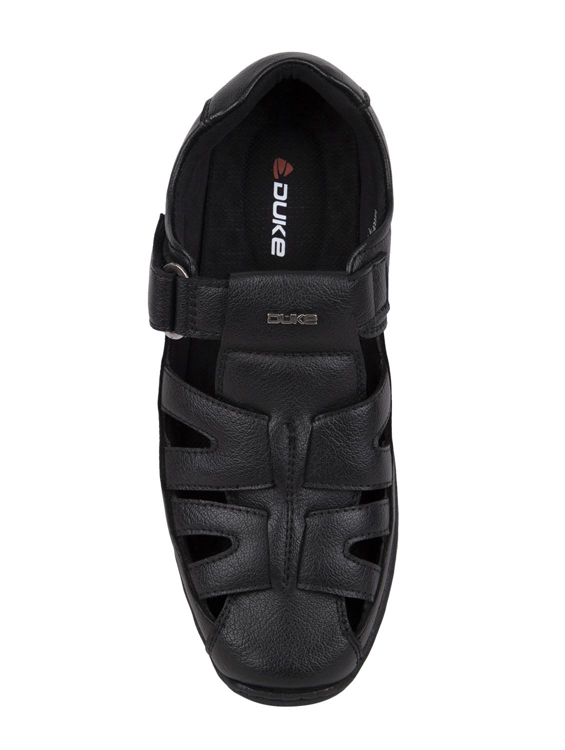 black slip on sandals - 16632434 - Zoom Image - 4