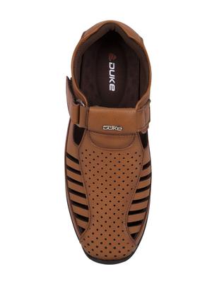 tan slip on sandals - 16632435 - Standard Image - 4