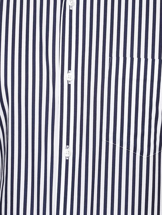 blue striped formal shirt - 16632659 - Zoom Image - 4