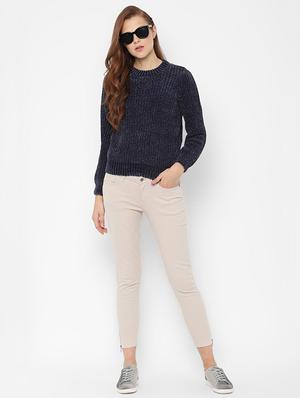 crew neck long sleeved pullover - 16632666 - Standard Image - 4