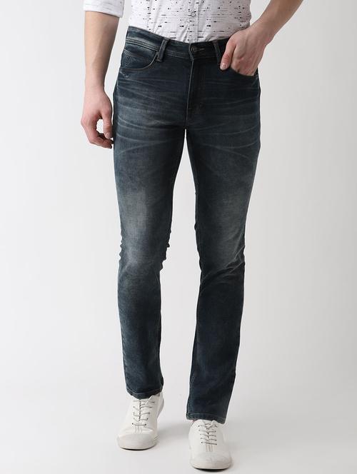 blue light washed jeans - 16633199 - Standard Image - 1