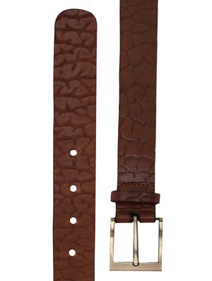 brown leather belt - 16633766 - Standard Image - 4