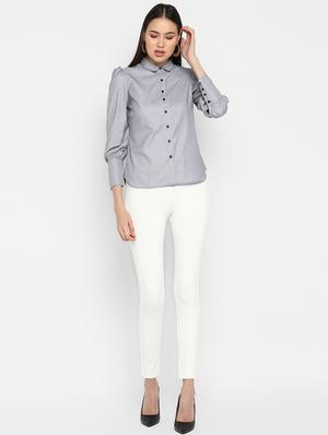 high rise solid jeggings - 16633802 - Standard Image - 4