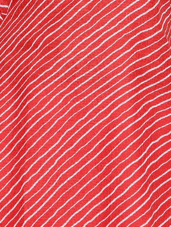 red cotton straight kurta - 16634524 - Zoom Image - 4