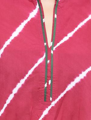 leheriya straight kurta - 16634528 - Standard Image - 4
