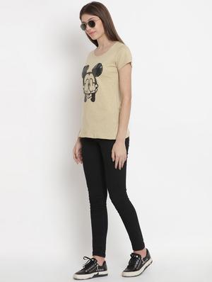 round neck quirky text tee - 16634704 - Standard Image - 4
