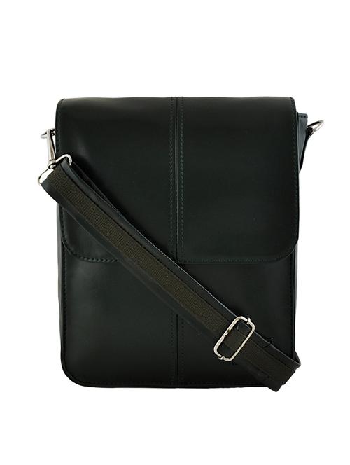 green leatherette (pu) regular messengerbag - 16635300 - Standard Image - 1