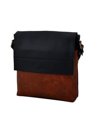 tan leatherette (pu) regular messengerbag - 16635303 - Standard Image - 4