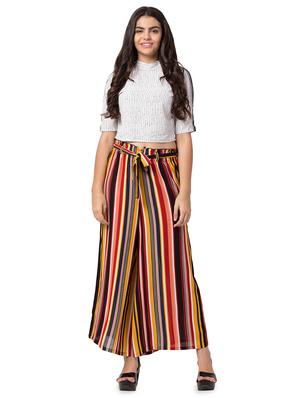 tie knot striped palazzo - 16635356 - Standard Image - 4