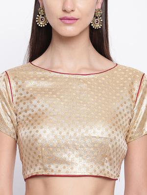block printed a-line lehenga with choli & dupatta - 16637174 - Standard Image - 4