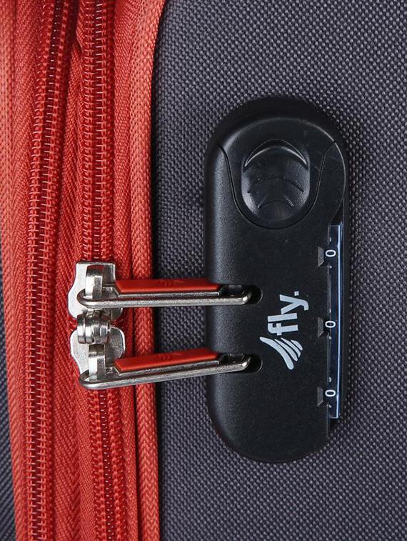orange nylon trolley bag - 16637918 - Zoom Image - 4