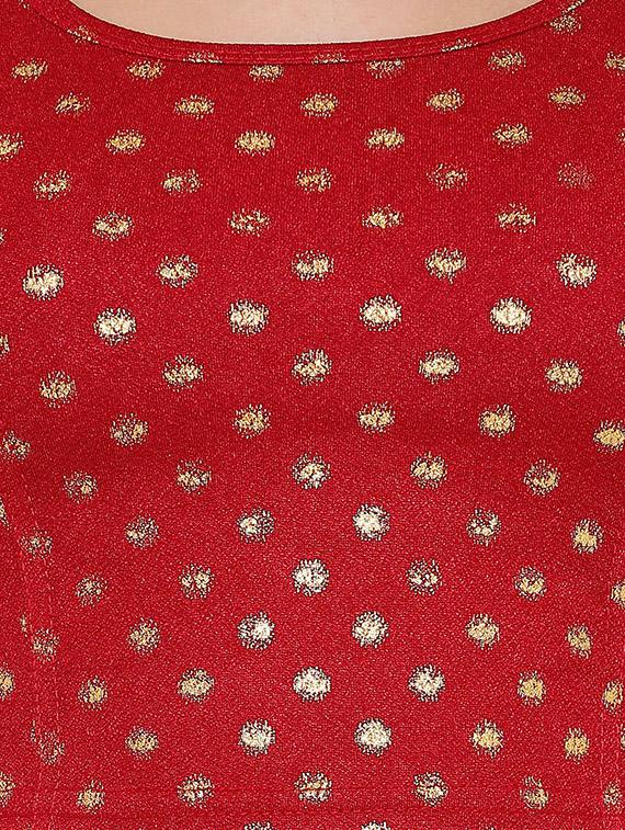 polka dot printed blouse - 16638151 - Zoom Image - 4