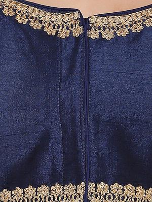 drawstring embroidered blouse - 16638158 - Standard Image - 4